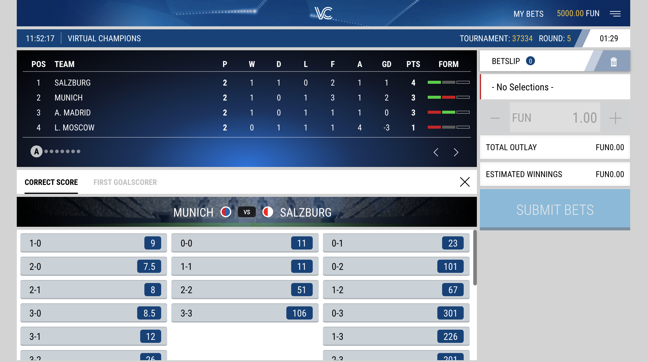 Virtual Champions