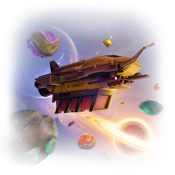 Galaxy Miner — gameplay screenshot