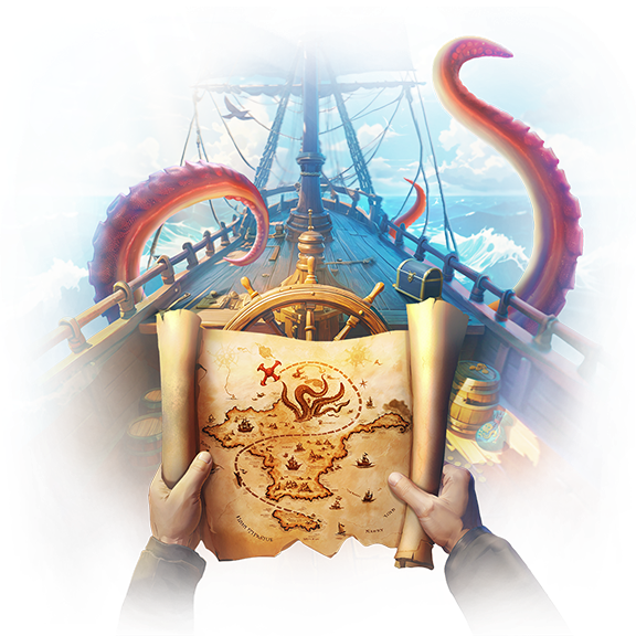 Kraken Gold Rush — скриншот игрового процесса